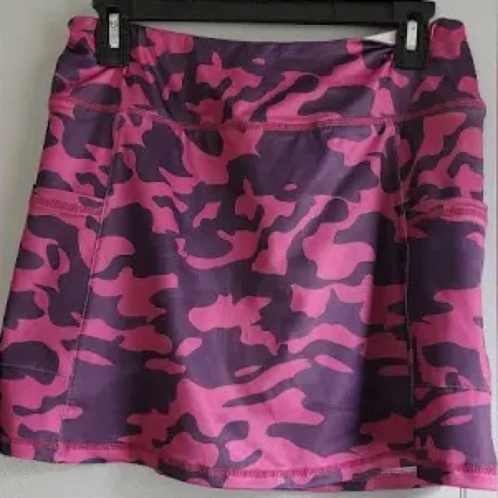 Vibrant Camouflage Mini Skirt